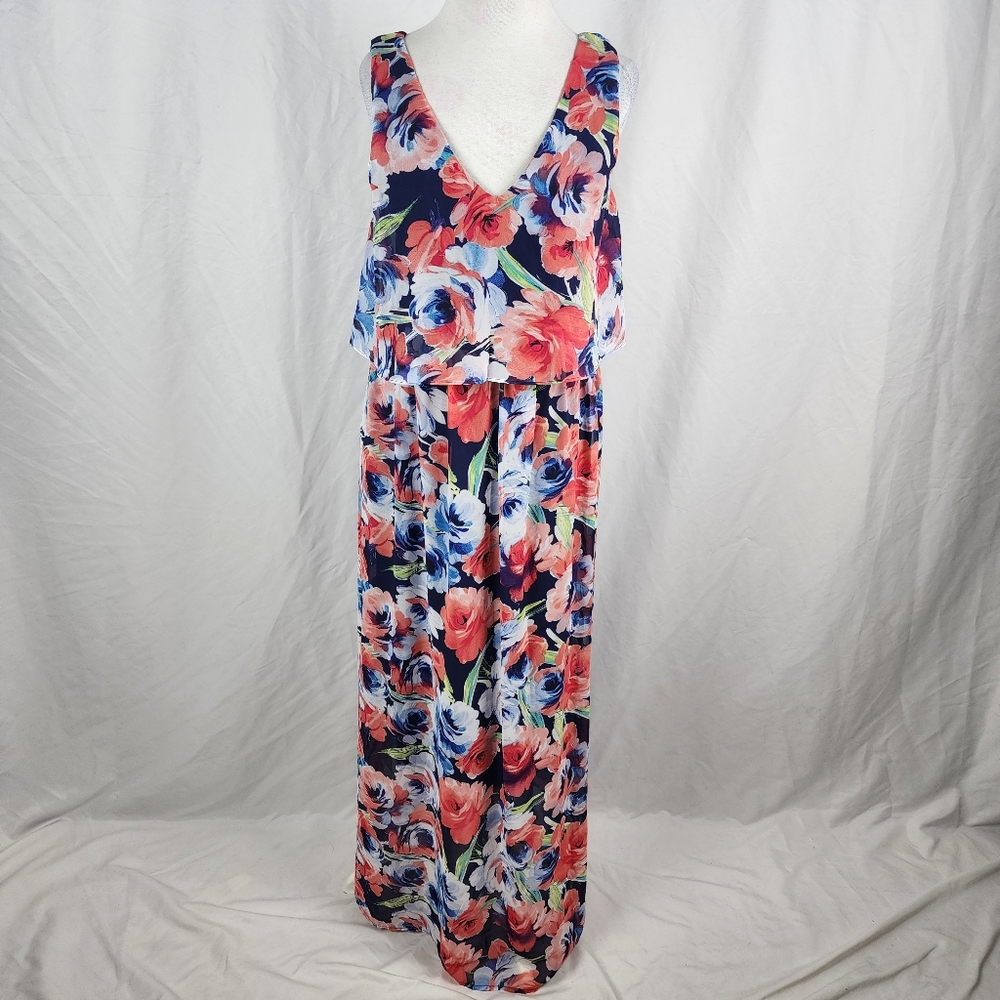 Lily Rose Floral Maxi Dress